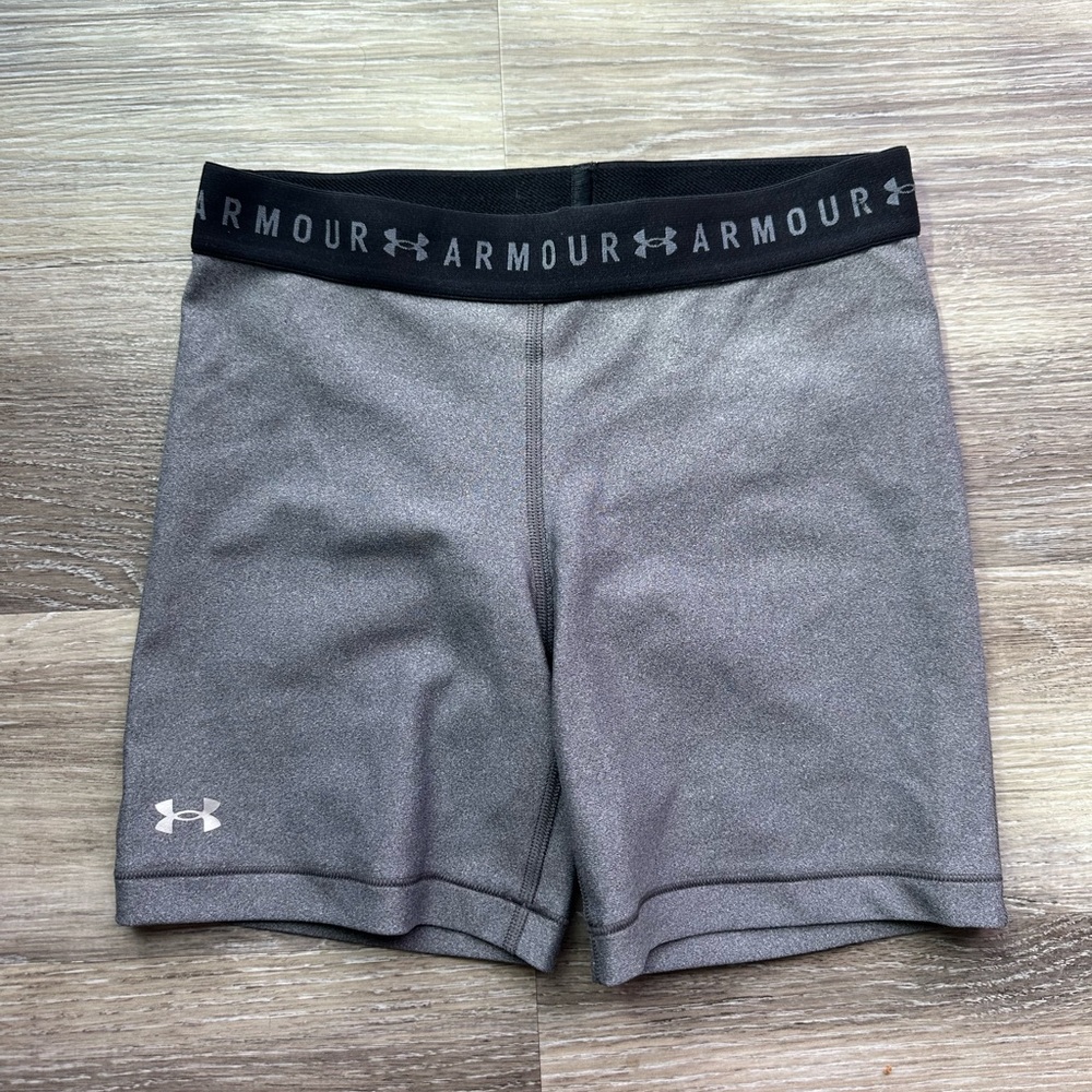 Under Armour Women's Athletic Gray Compression Shorts